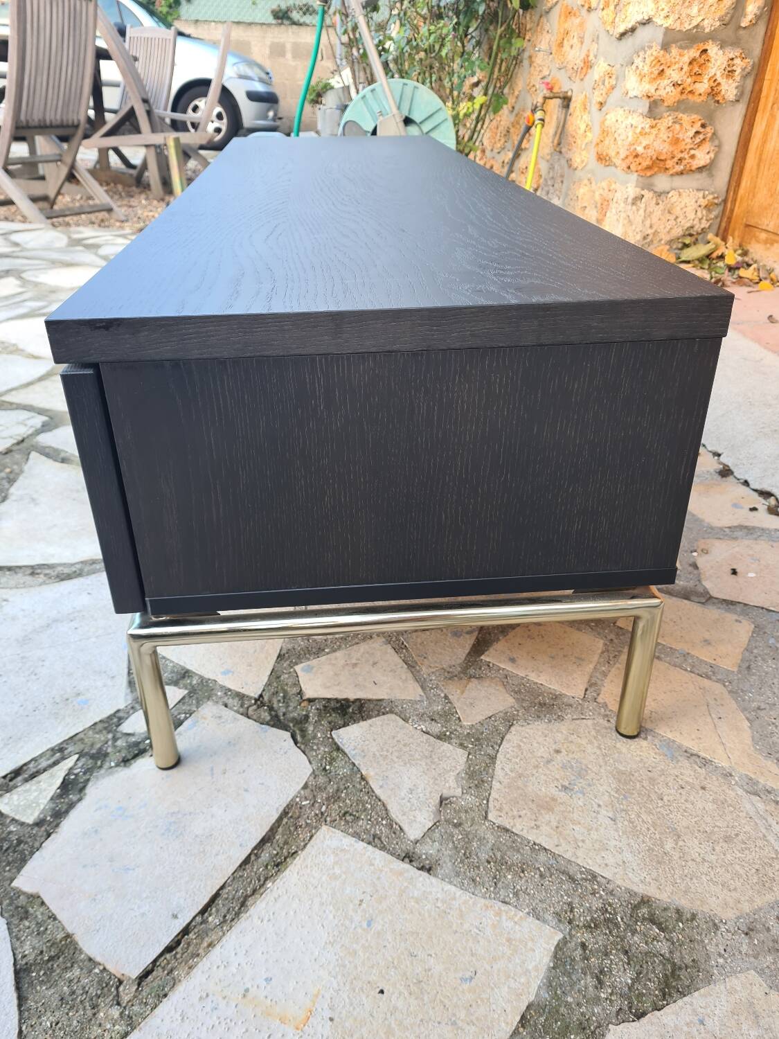 Scandinavian low sideboard WOODMAN