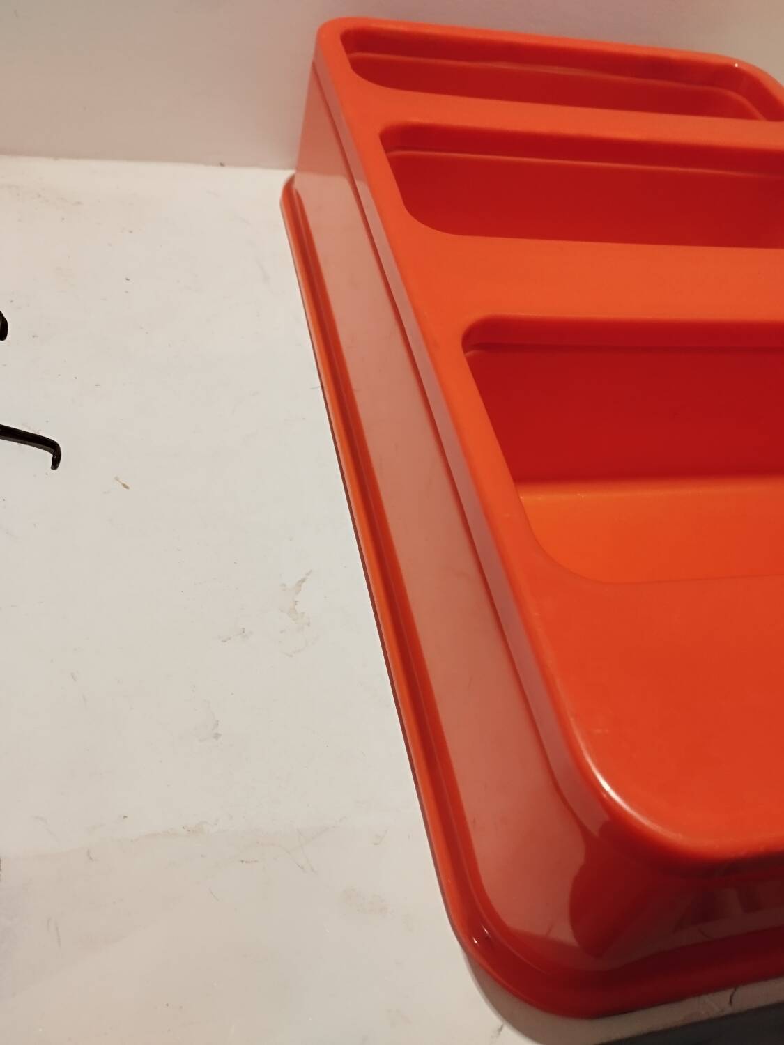 Vintage plastic shelf by Jean Claude Maugirard