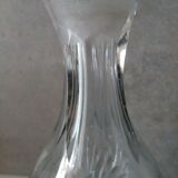 Carafe en verre taillée