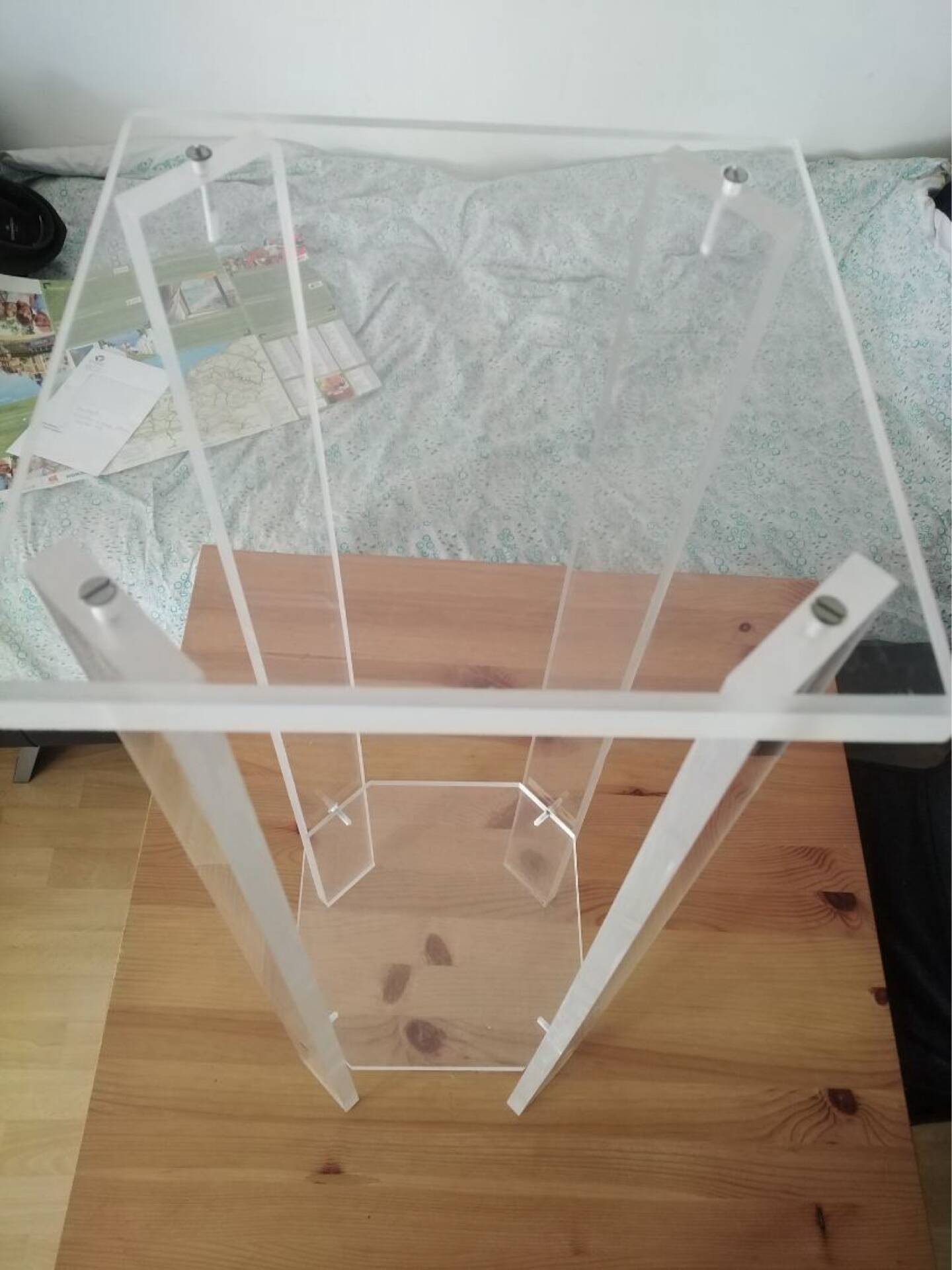Console plexiglass