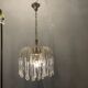 Murano glass drop waterfall chandelier, 1960s