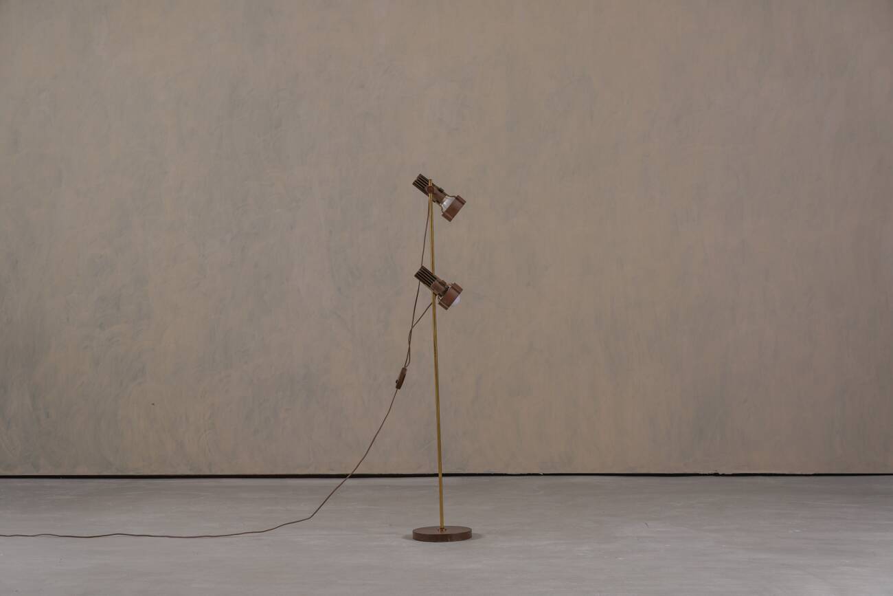 Mid-century modern adjustable floor lamp, Germany 1970s