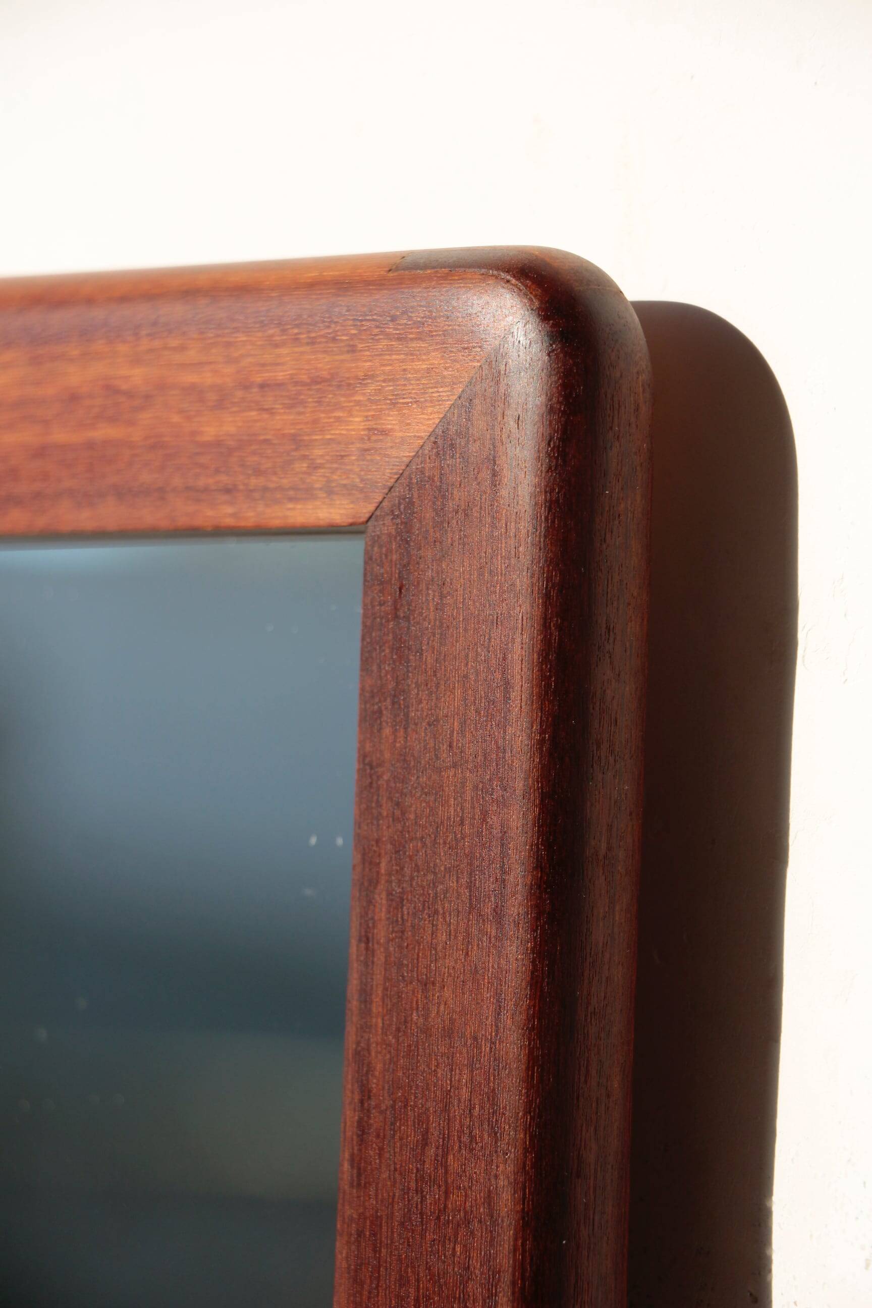 Miroir Rectangulaire en teck - Vintage - 04.01.24.02