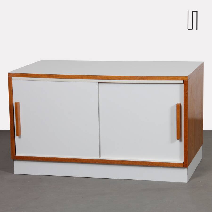 Commode vintage en bois et formica, 1970