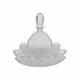 Bavarian liqueur decanter, six glasses and tray