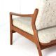Arne Wahl Iversen pour lit de jour / canapé-lit Komfort - design danois en teck