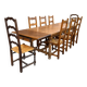 Grande table de ferme en bois massif