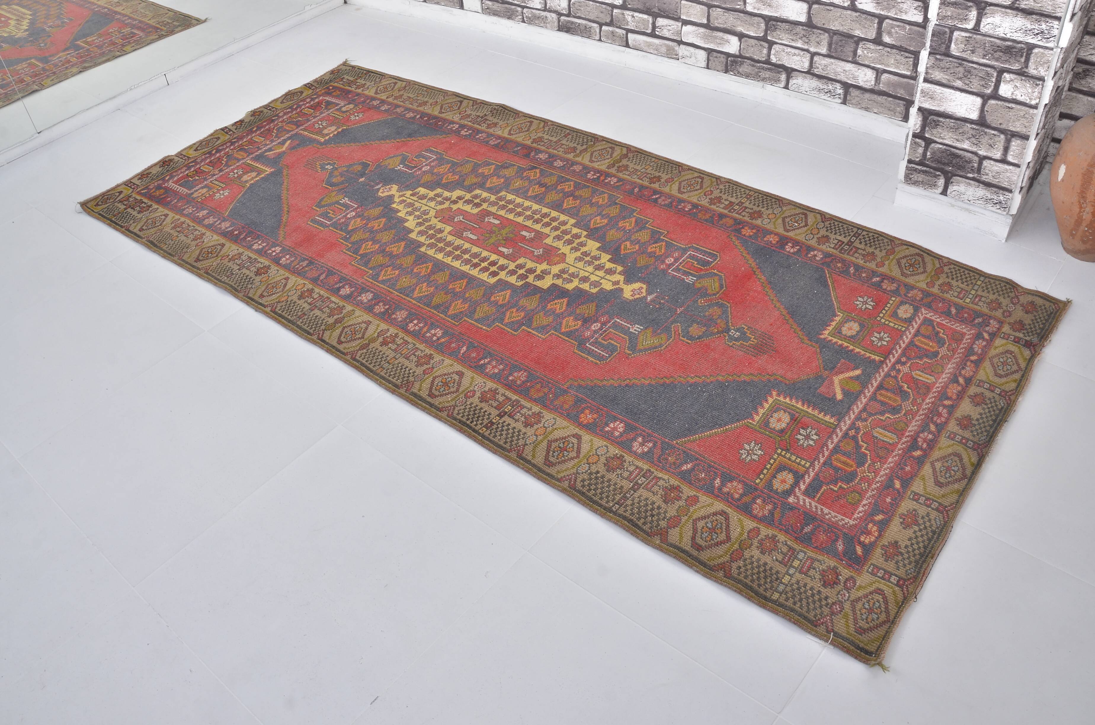 One A kind Turkish Vintage Carpet sku 2494