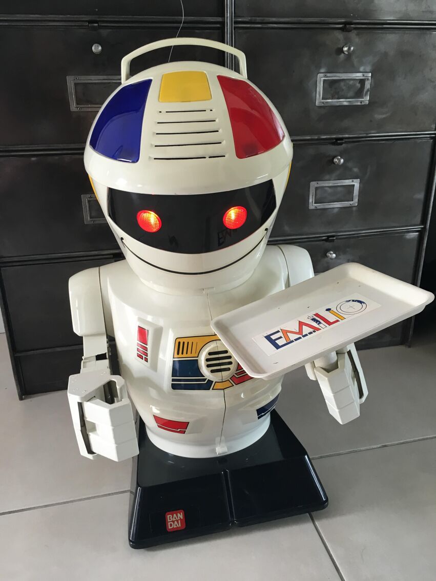 Robot Emilio BANDAI vintage Année 80 | Selency