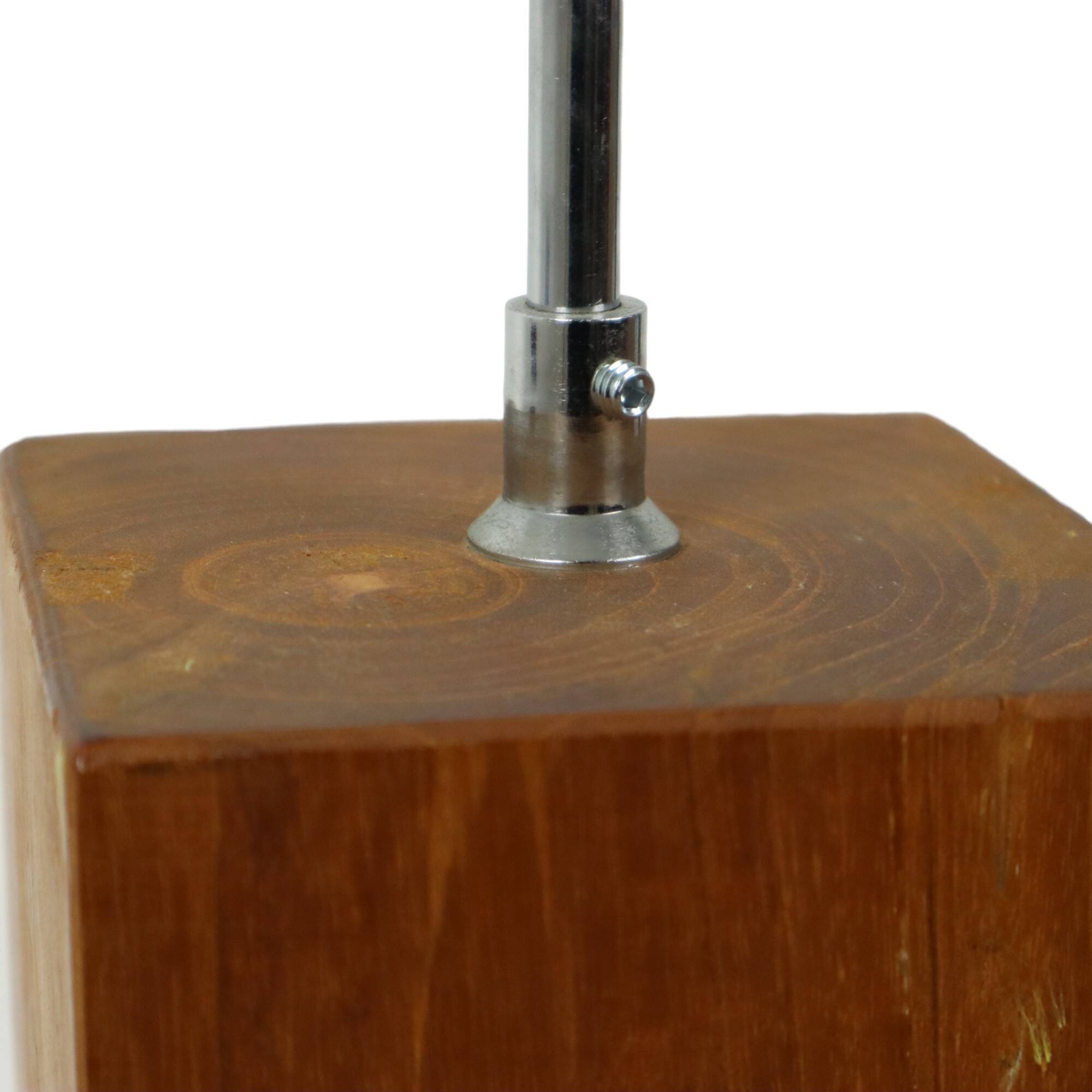 Rural Lamp Solid Wood Adjustable Table Lamp