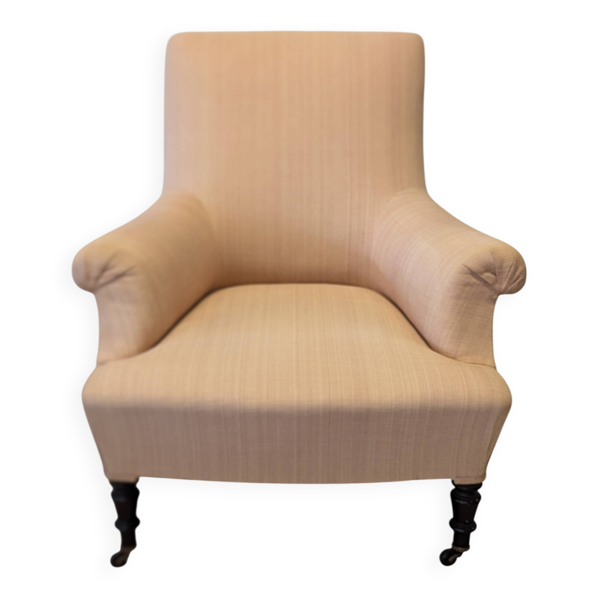 19th-century frog armchair