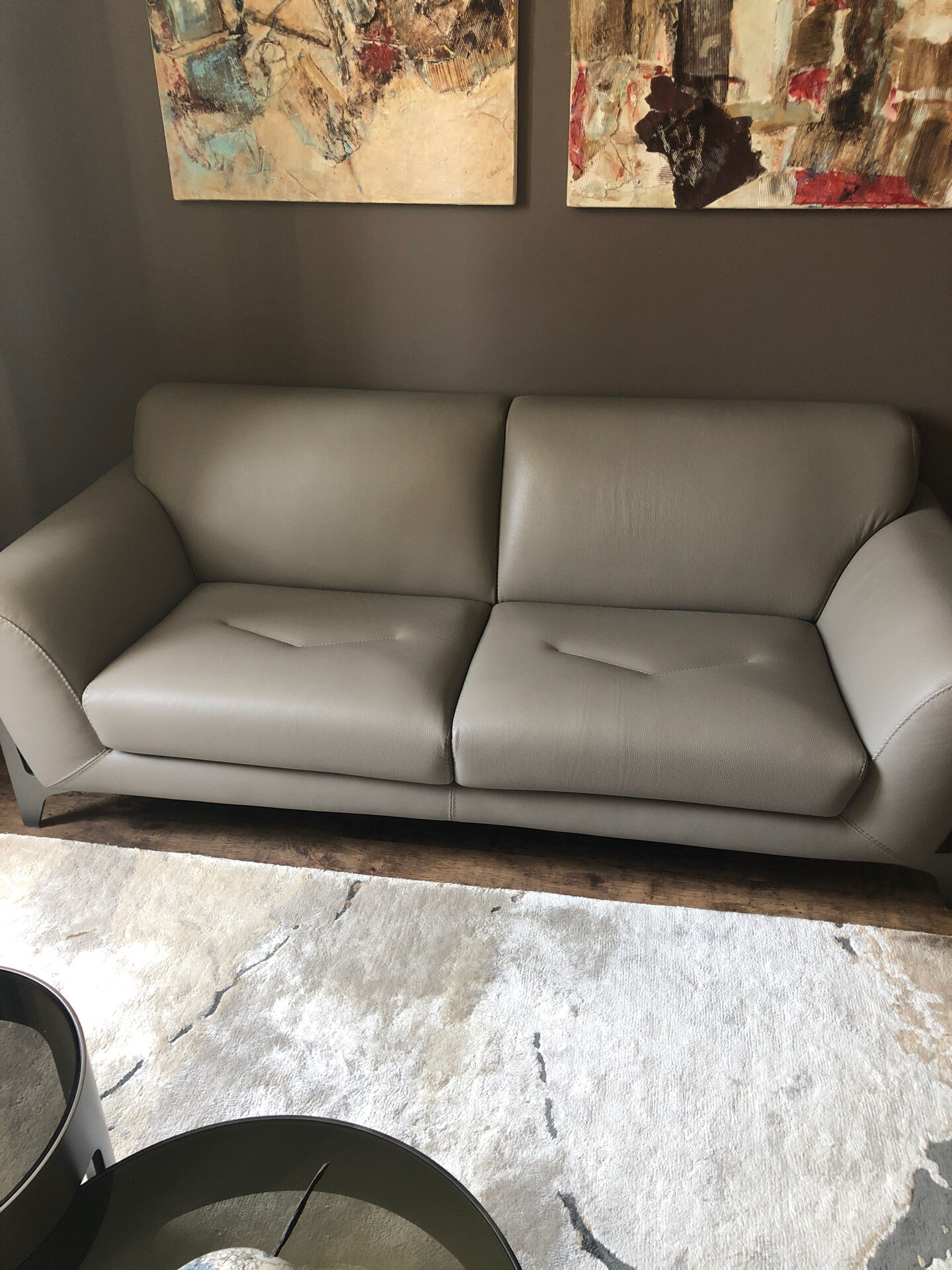 Canapé Roche Bobois en cuir