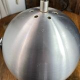 Eye Ball brushed aluminium Space Age lamp or wall light