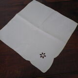 4 napkins, openwork drawing, ecru color