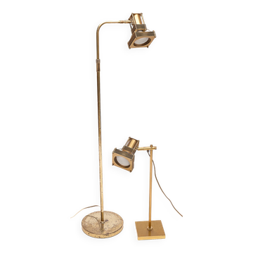 Vintage reading light and table lamp