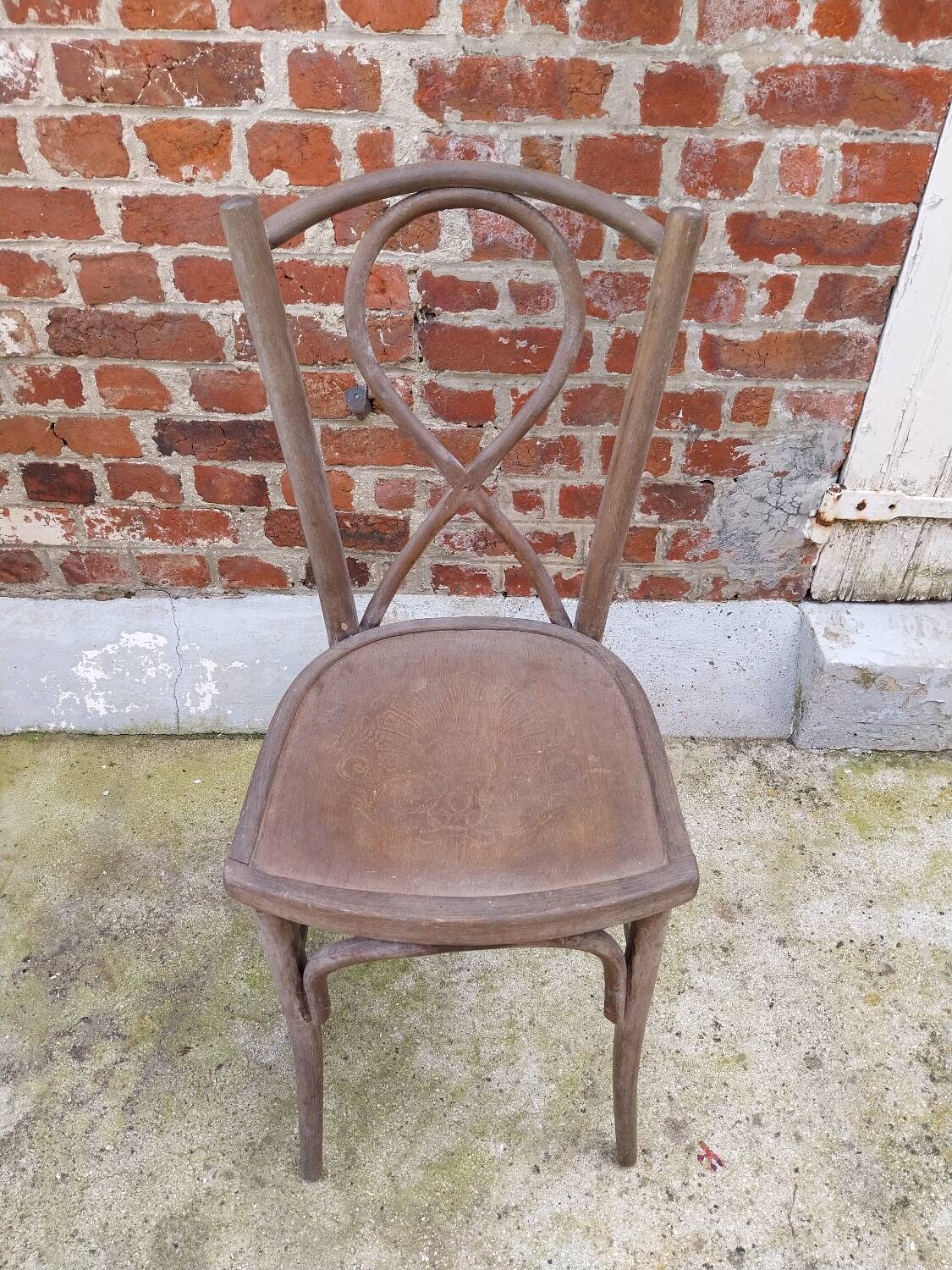 Pair of Luterma bistro chairs