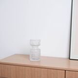 Glass vase, Scandinavian design, 1960s, manufactured in Denmark