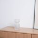 Glass vase, Scandinavian design, 1960s, manufactured in Denmark