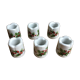 Lot de 6 bougeoirs de Noel