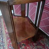 Old small art-deco pedestal table