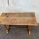 Table bistrot en chêne 1920