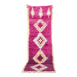 Vintage Berber hallway rug