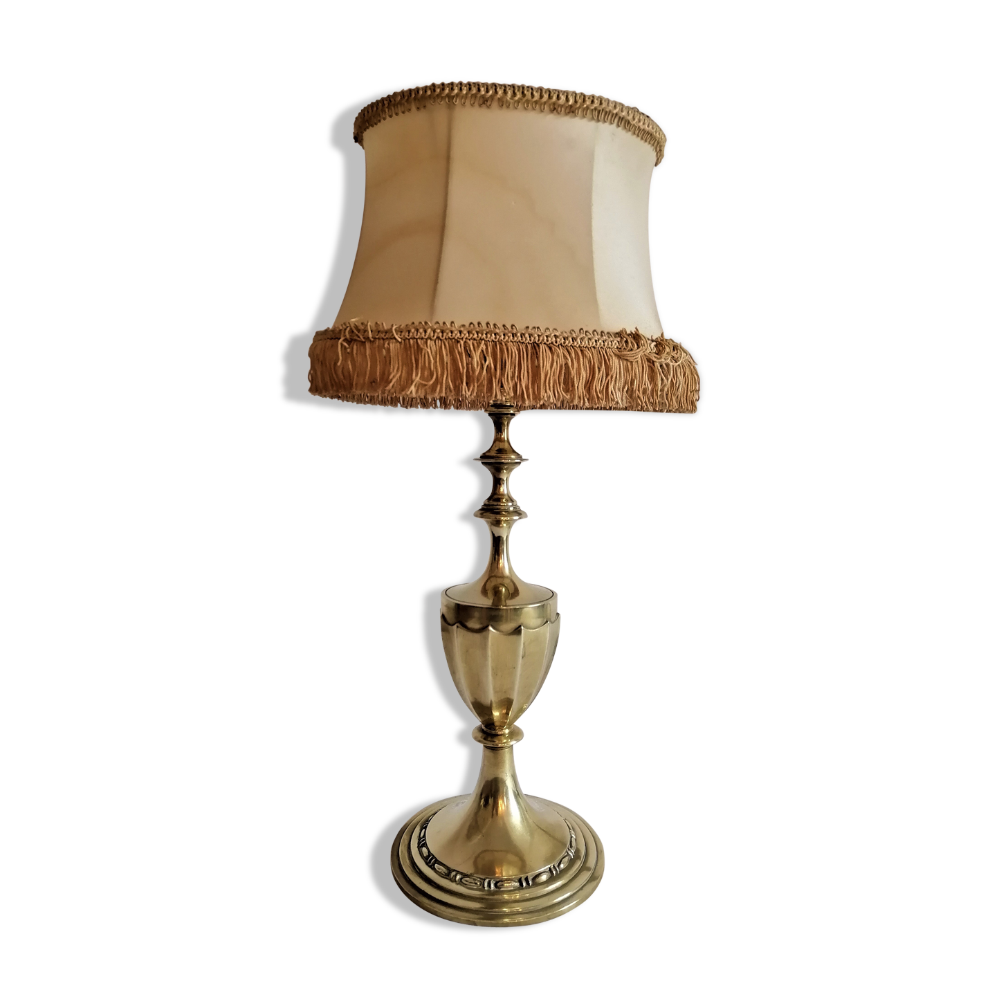 Art deco bronze lamp