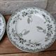 Set of 2 small ironstone plates Saint Amand and Hamage Modern Style model