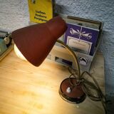 Small articulated desk lamp