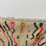 Handcrafted moroccan berber carpet 138 x 100 cm