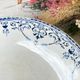 Vintage pedestal dish terre de fer hb&c balzac made in france