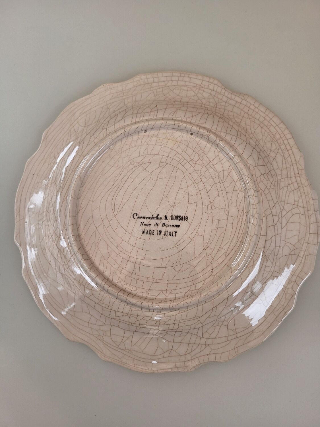 Bassano decorative plate