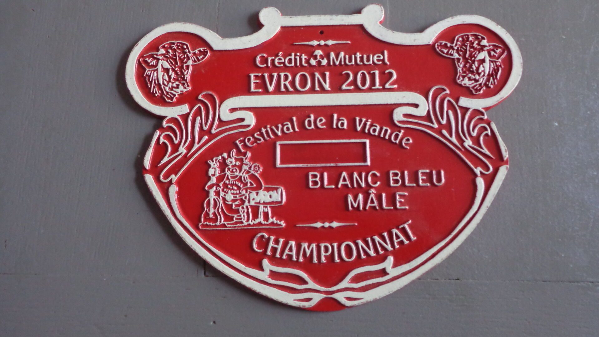 Butcher's Competition Plate