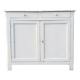 White Parisian buffet