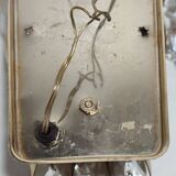 Par de apliques de cristales. Alemania, 1960s.