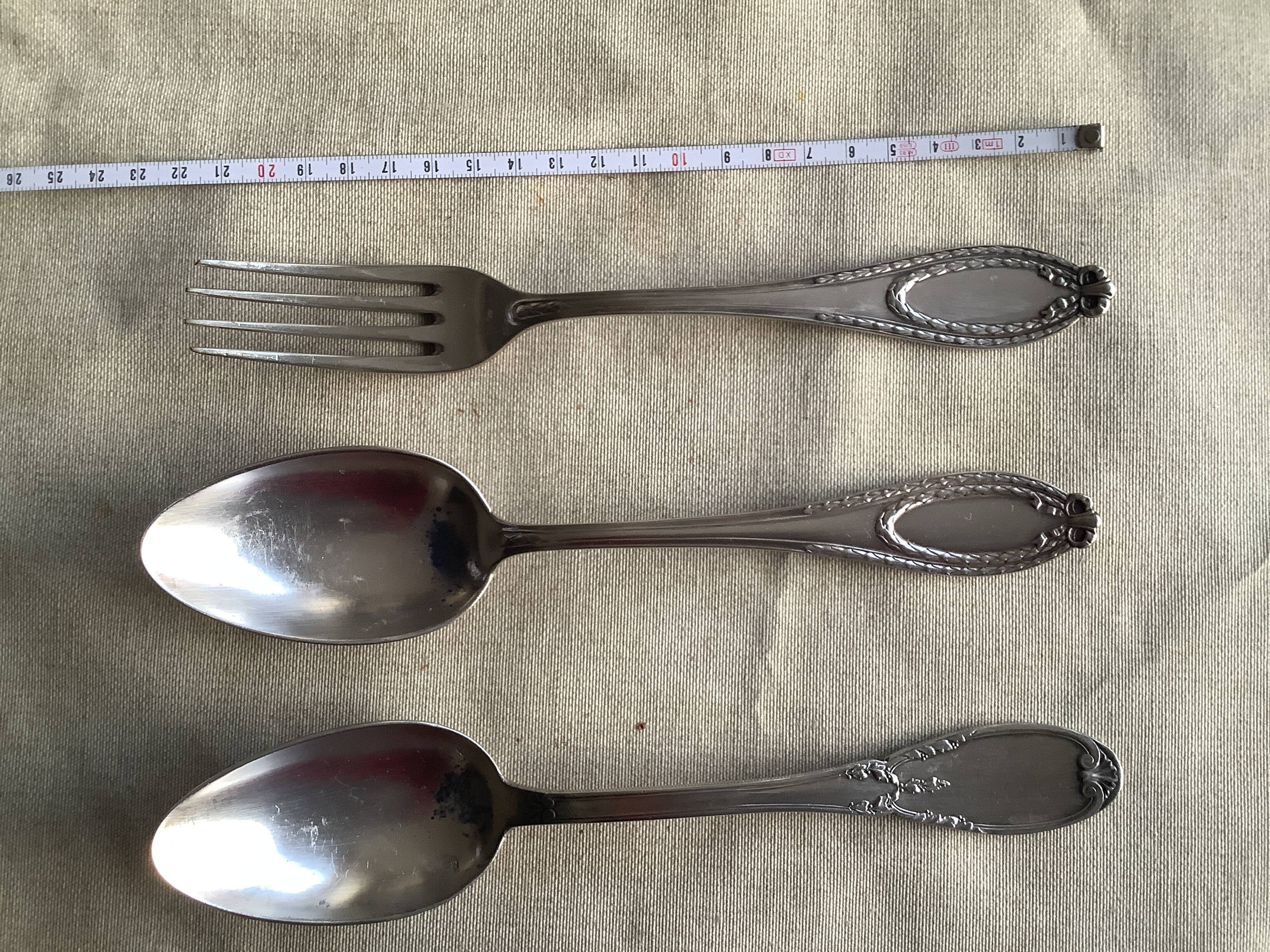 Silver cutlery
