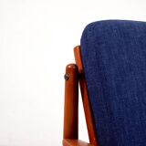 2 fauteuils lounge en teck par Arne Vodder pour Glostrup Mobelfabrik
