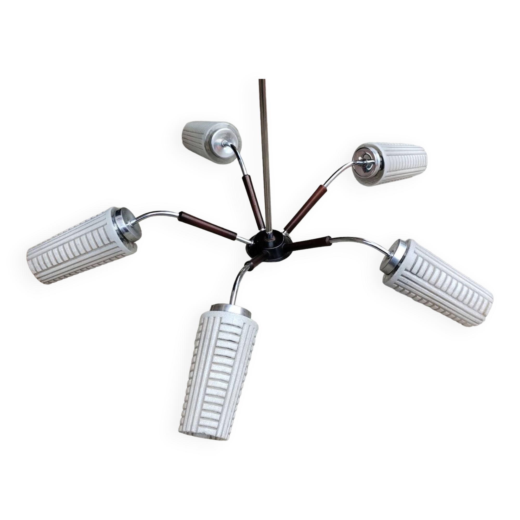 Lustre à 5 branches année 50