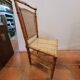 Chaise enfant bois bambou en merisier
