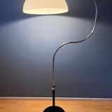 Space age snake floor lamp