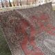Distresssed oversize Turkish Oushak rug 245x345 cm