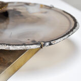 Sculptural Agate Lamp by Henri Fernandez, France, 1970s