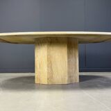 Vintage marble dining table, 1970s