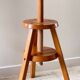 Vintage Solid Beech Screw Stool