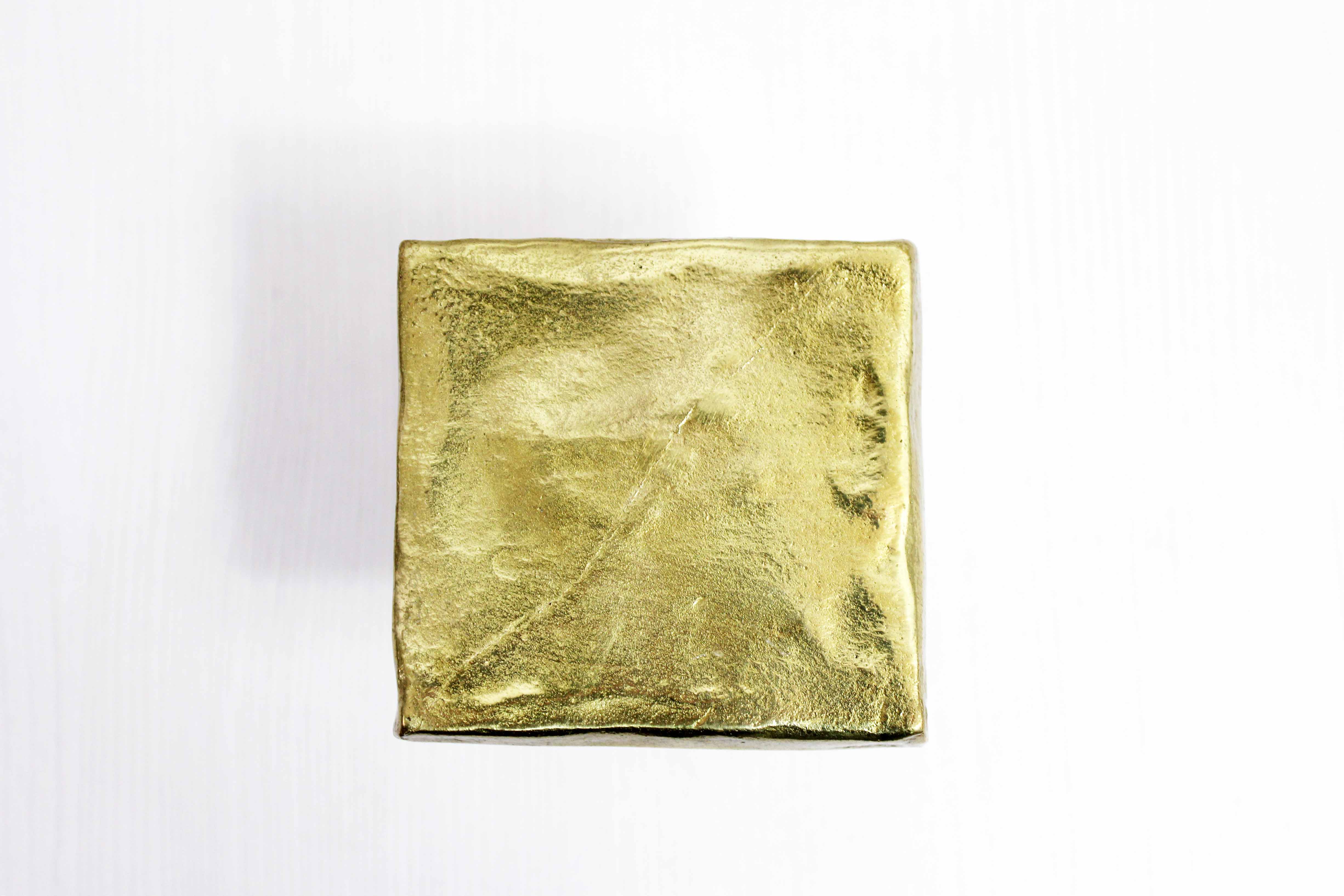 Set de 6 patères en bronze