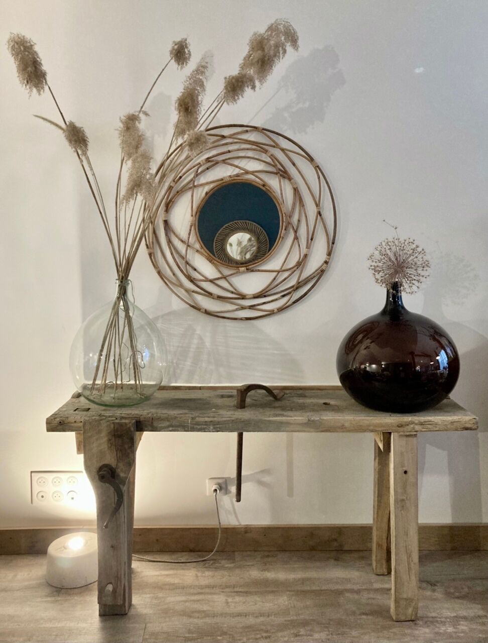 Authentic old workbench