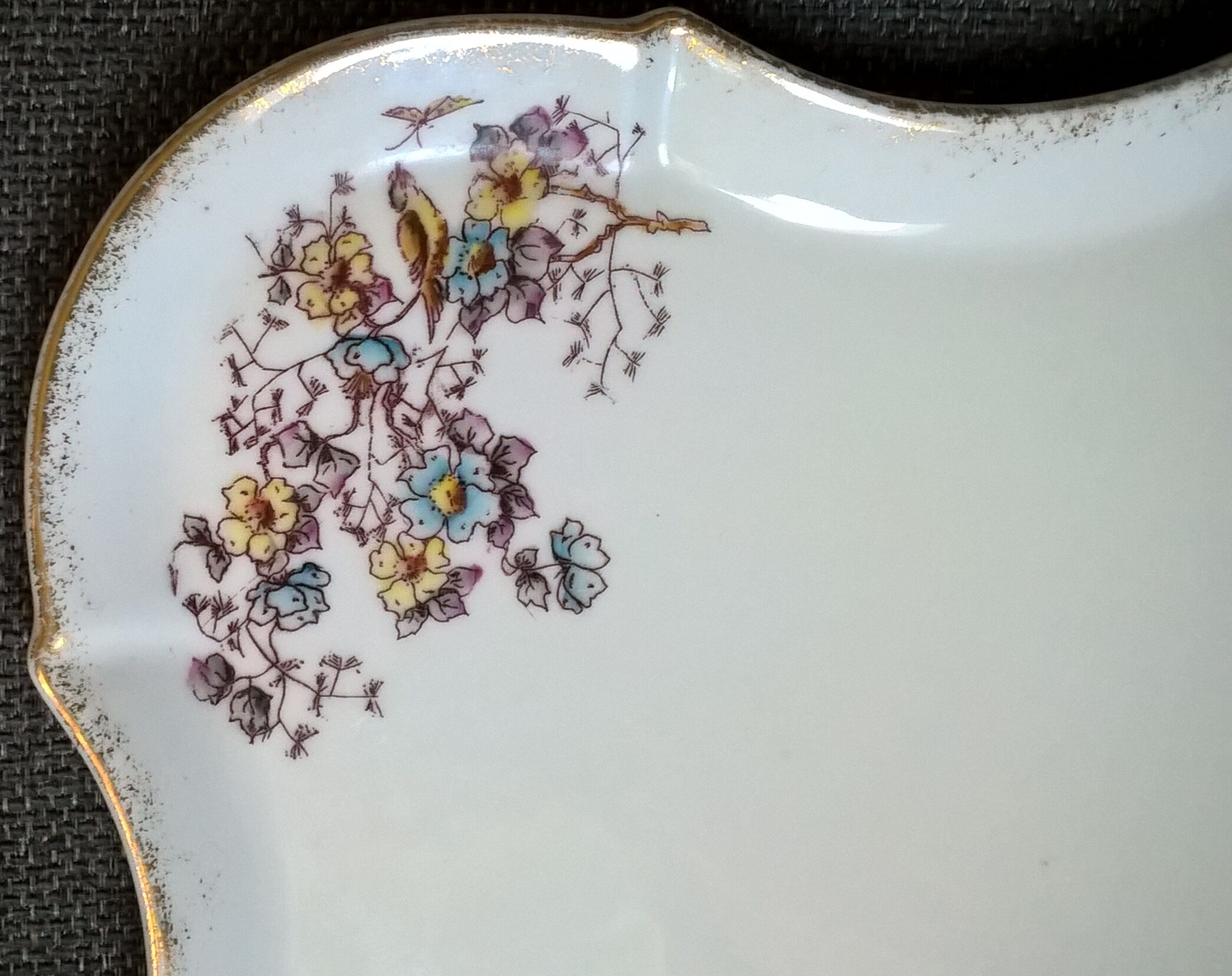 Porcelain plate early twentieth