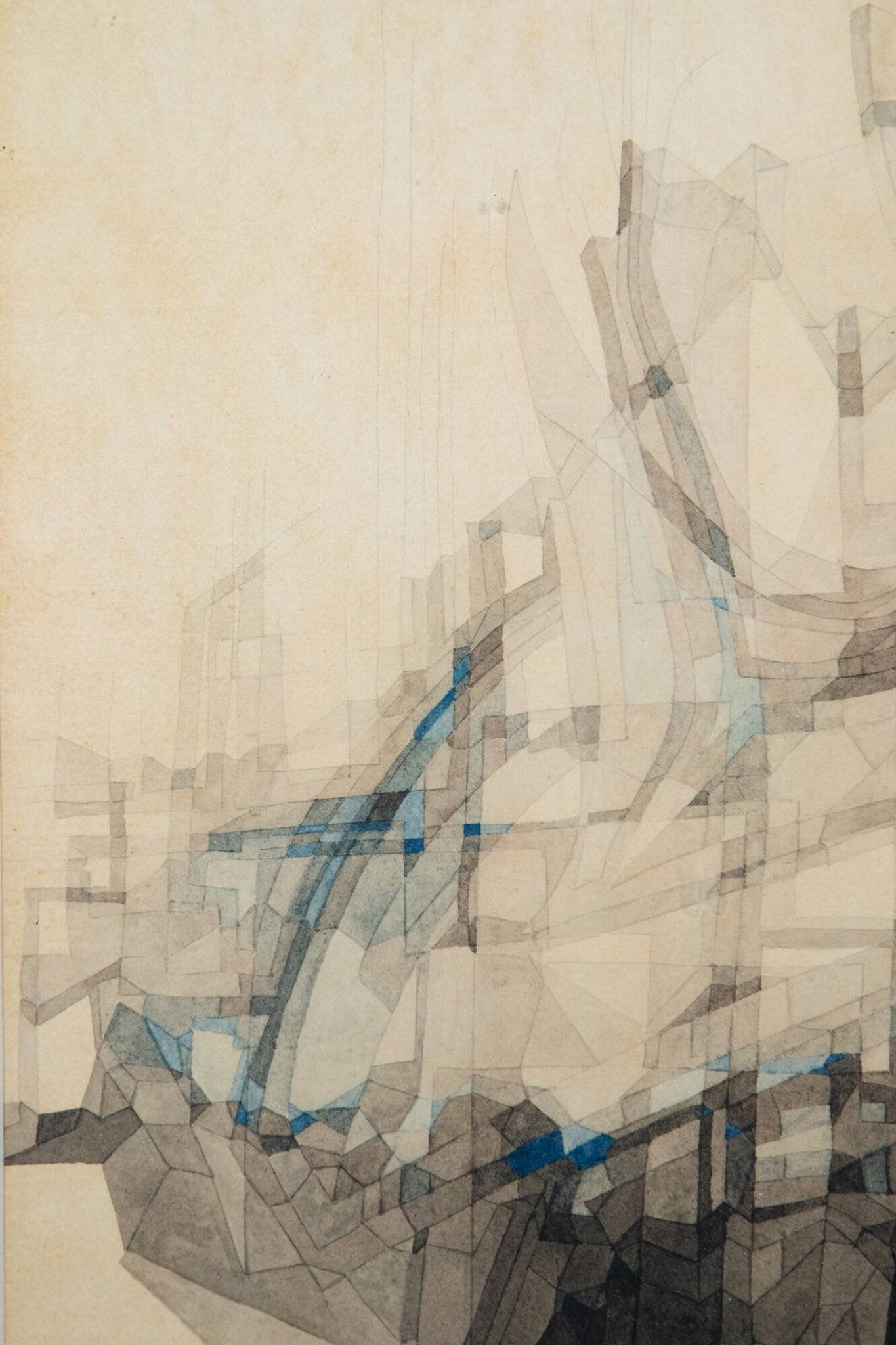 Compositions abstraites - Aquarelles - Lot de 3 - Joan CLARET
