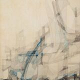 Abstract Compositions - Watercolours - Set of 3 - Joan CLARET
