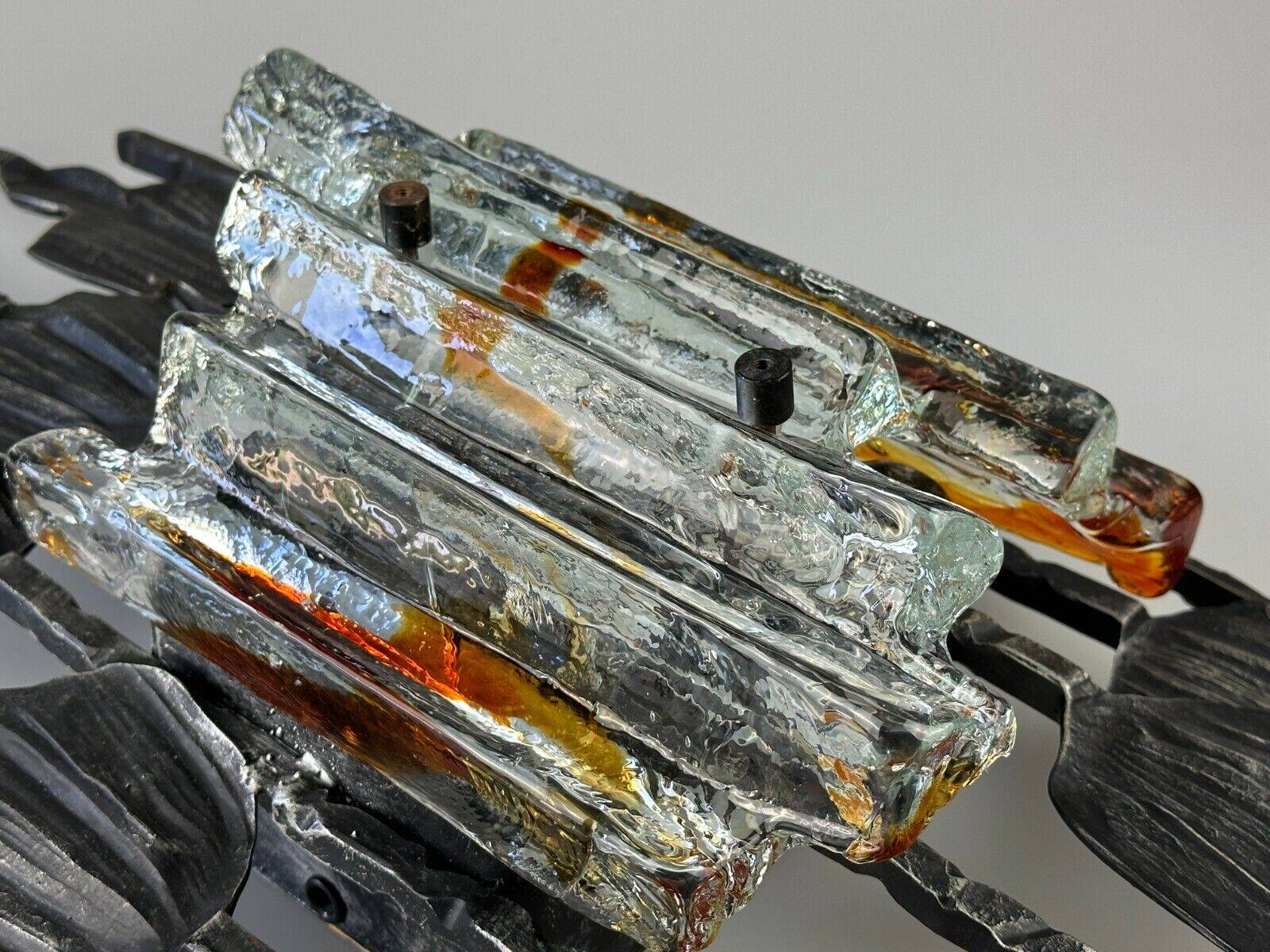 60s 70s Brutalist Wall Lamp Tom Ahlström & Hans Ehrlich Wall Sconce